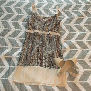 Loft tribal print dress