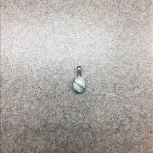 925 silver and opal pendant