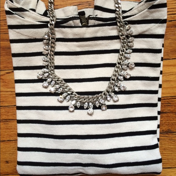 J. Crew Jewelry - J. Crew TULIP CHAIN NECKLACE, crystal