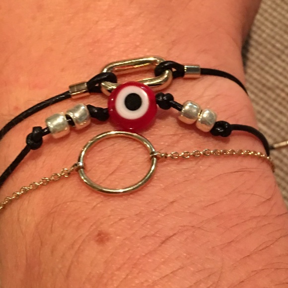 Evil eye bracelet