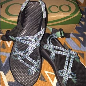 Chaco sandals in dagger.