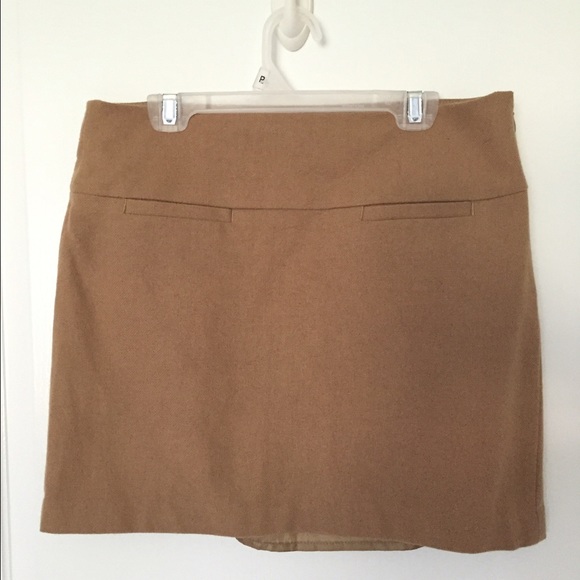 GAP Wool Mini Skirt in Camel - Size 2P - Picture 2 of 4