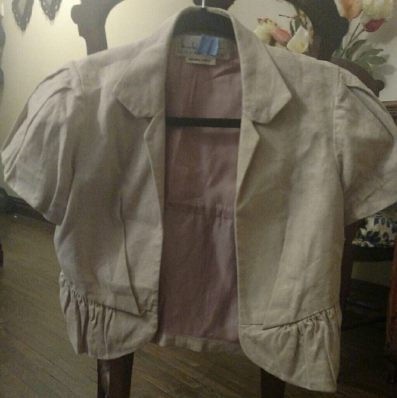 Nicole Miller crop blazer