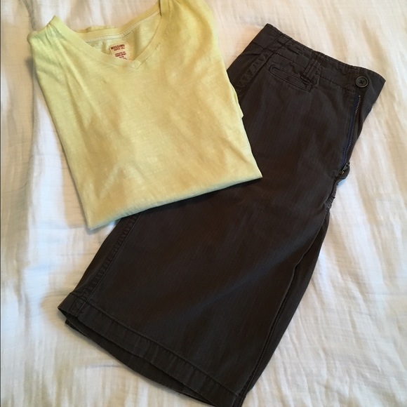 Brown Khaki Shorts