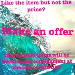 I will accept most decent offers!!!!