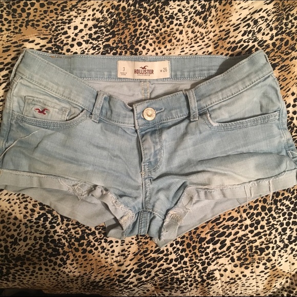 Light washed Hollister shorts