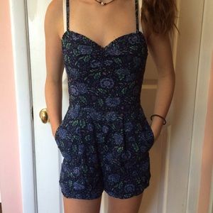Jack Wills floral romper