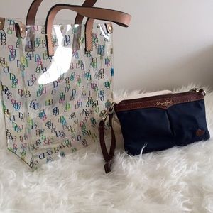 Dooney and Bourke clutch/ wristlet
