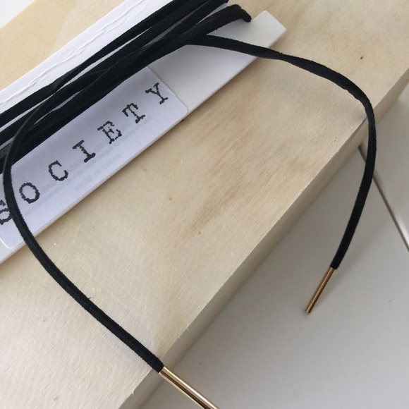 1 LEFT IN STOCK  • Suede Dainty Choker • - Picture 3 of 3