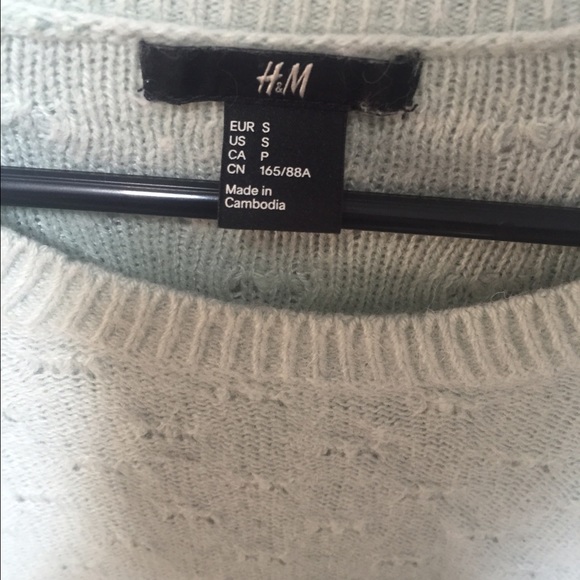 Mint Green Sweater - Picture 2 of 2