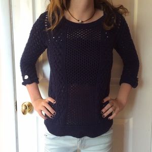 Lilly Pulitzer navy sweater