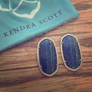 Kendra Scott Danielle in blue gold