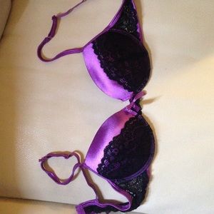 Black n Purple bra