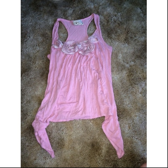 Pink tank top