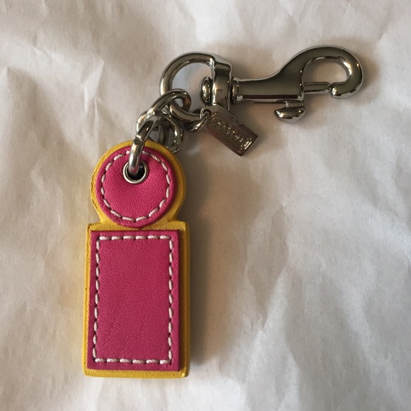 NWOT Coach 'i' Bag Charm - Picture 2 of 3