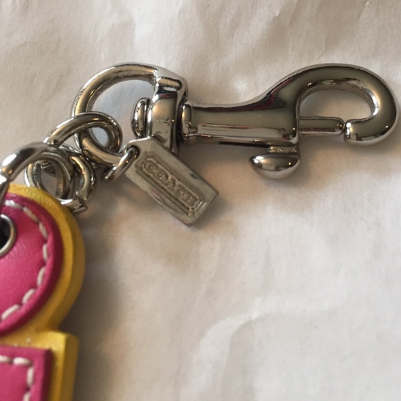 NWOT Coach 'i' Bag Charm - Picture 3 of 3