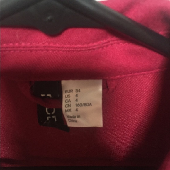 Maroon Blazer - Picture 2 of 2