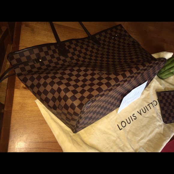 SOLD Louis Vuitton neverfull Gm Damier ebene - Picture 4 of 4