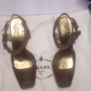 Prada Brown Heels