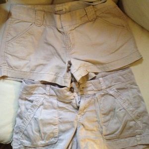 Khaki shorts bundle
