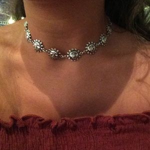 Sun Choker Necklace