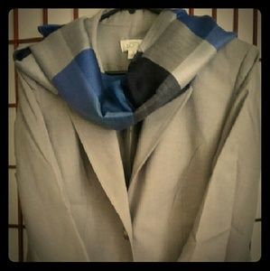 Gray LOFT Anne Taylor blazer