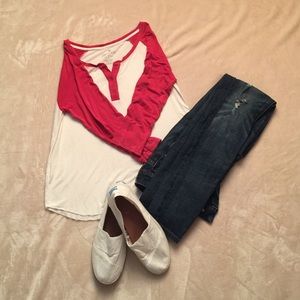 American Eagle Baseball T