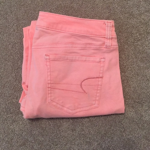 Coral American eagle Jeggings - Picture 2 of 2