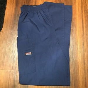 Navy Cherokee scrub bottoms size small