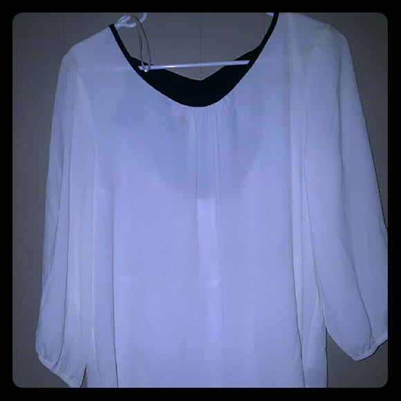 Womens Large white blouse - Picture 1 of 2