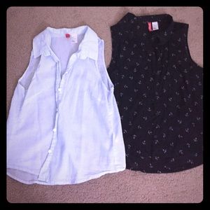 2 H&M blouses