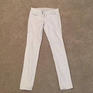 White American eagle skinny jeans