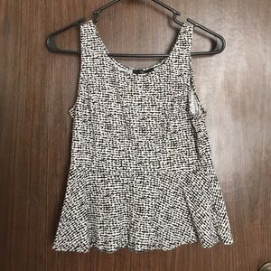 Peplum tank