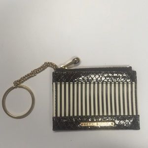 Henri Bendel Zip wallet with key ring