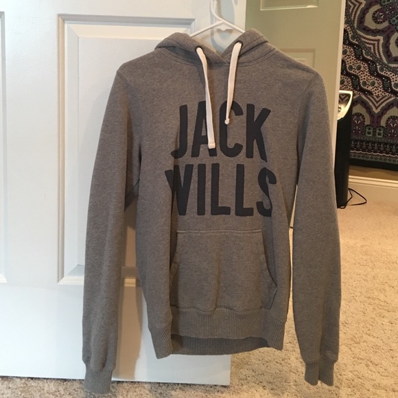 Grey Jack Wills sweatshirt