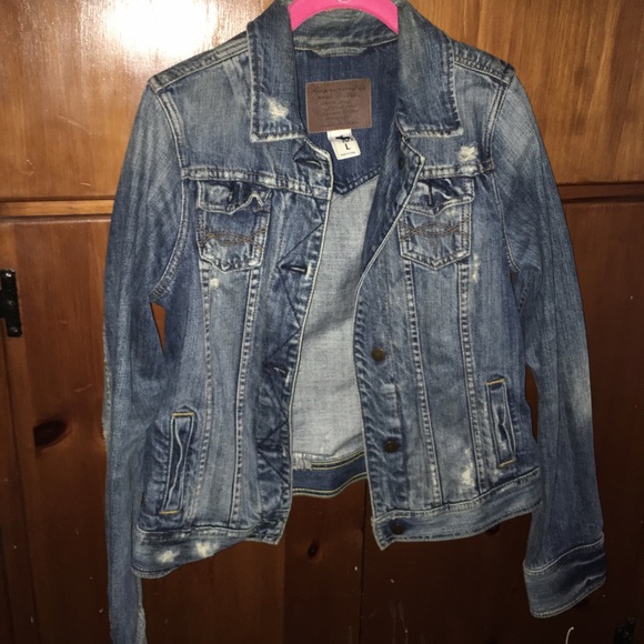 A & F denim jacket