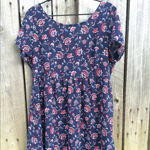 NWOT Short Sleeve Floral Dress | Old Navy
