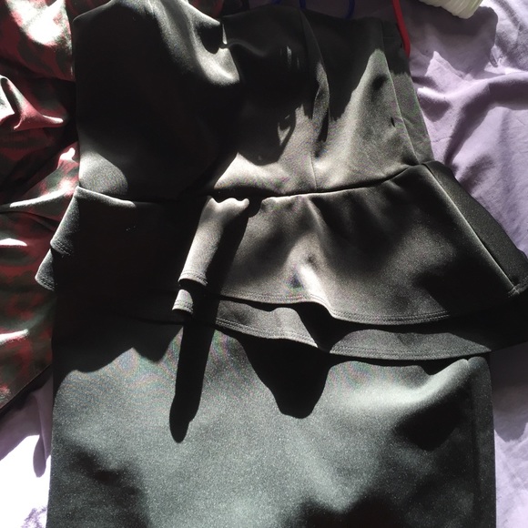 Strapless dress