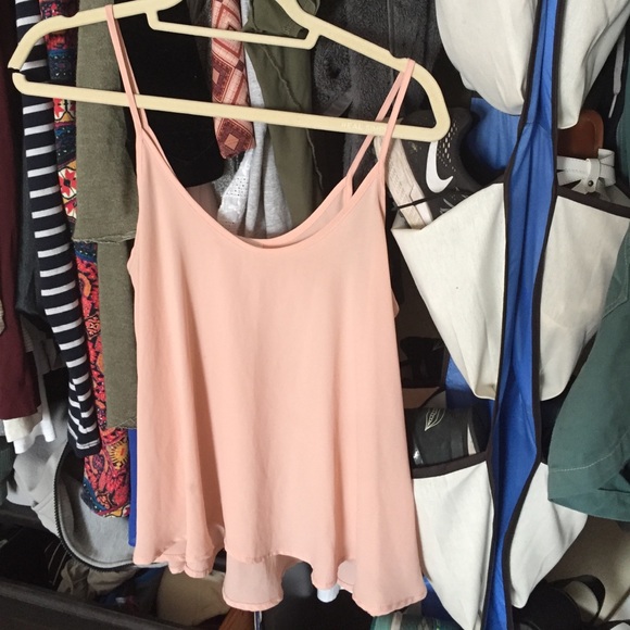 Loose Fitting Pink Tank Top