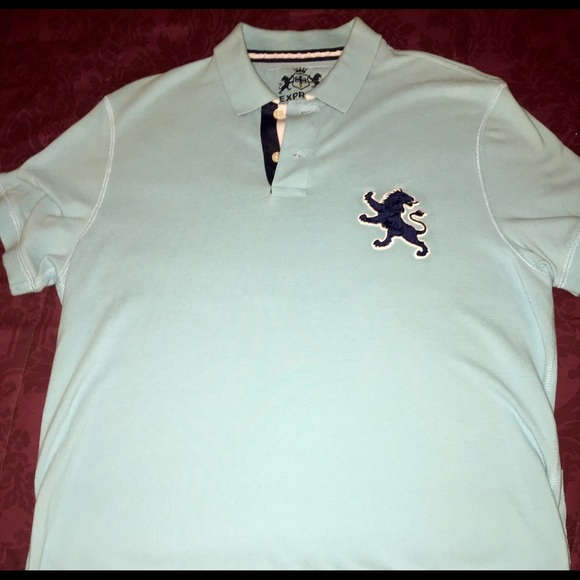Like New Express Modern Fit Men's Polo