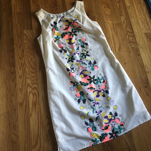 Colorful Printed Shift Dress