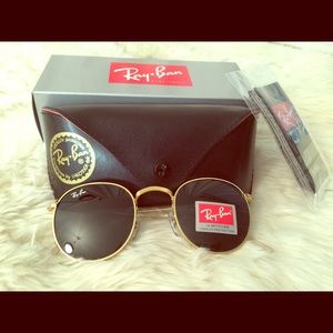 Ray Ban Round Metal -Authentic-🚫Trade
