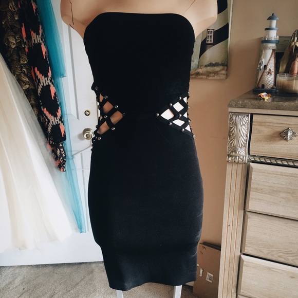 BEBE sexy little black dress
