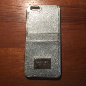 Michael Kors Phone Case 6plus. Saffiano Leather.