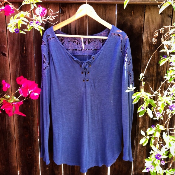 Free People Periwinkle Tunic