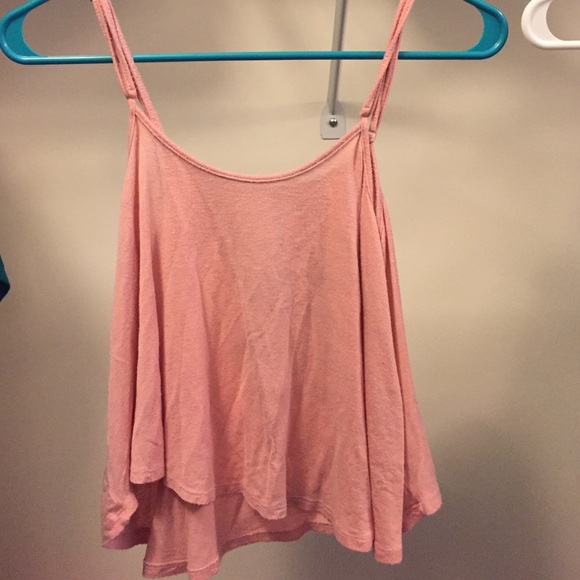 TRADEDSalmon Pink and Seafoam Mint Green Tank Tops - Picture 2 of 4