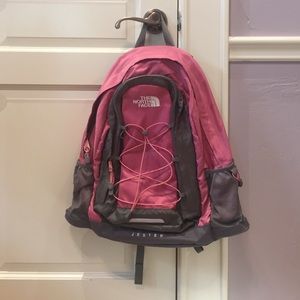 North Face pink "Jester" Backpack