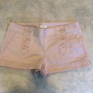 Brand new khaki Express shorts