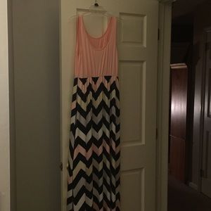 Long maxi dress