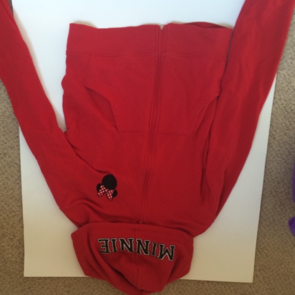 Cute kids Minnie Mouse zip up sweatshirt!